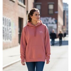 RVCA women Coral Hoodie Sweater size xl